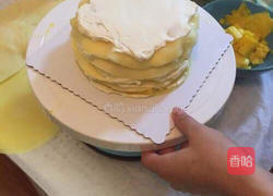 芒果千层蛋糕的做法图解12