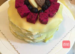 芒果千层蛋糕的做法图解14