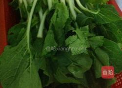 虾米炒青菜的做法图解1