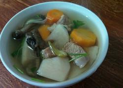 羊肉蘑菇萝卜汤