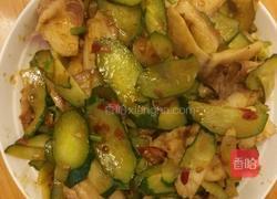 鱼片黄瓜的做法图解3