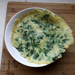 芹菜叶鸡蛋饼的做法[图]