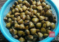 紫苏炒沙蚬的做法图解2