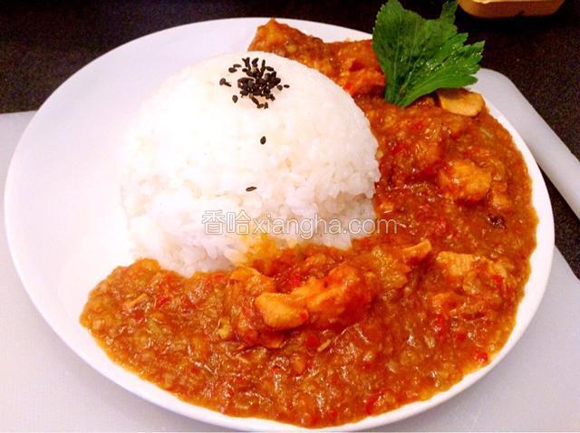 咖喱鸡肉饭