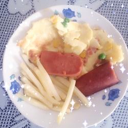 玉米鸡蛋饼的做法[图]