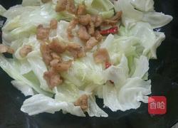 油渣莲白的做法图解3