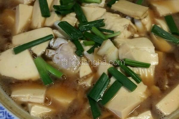 青蟹豆腐汤