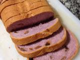 紫薯腊肉干果面包的做法[图]