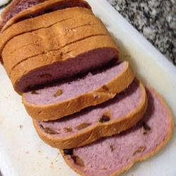 紫薯腊肉干果面包的做法[图]