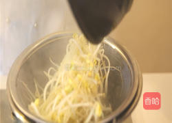 黄豆芽炒粉条的做法图解2