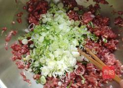 香葱肉饼的做法图解3