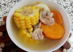 玉米胡萝卜马蹄排骨汤