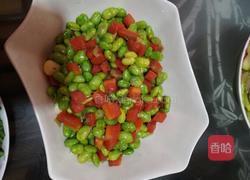 胡萝卜黄豆的做法图解3