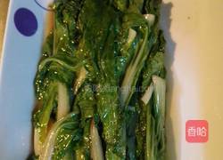 清炒小白菜的做法图解3
