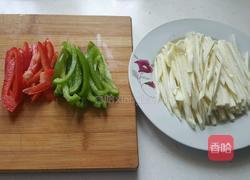 茭白肉丝的做法图解2