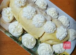 淡奶榴莲配的做法图解3