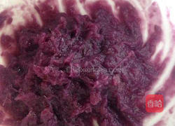 紫薯南瓜饼#紫薯南瓜冰皮月饼#的做法图解4