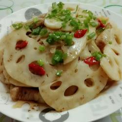 莲藕炒肉的做法[图]