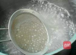 木瓜牛奶西米露的做法图解3