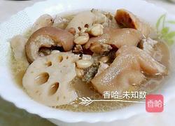 莲藕煲猪脚的做法图解9