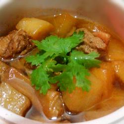 白萝卜炖鸭的做法[图]