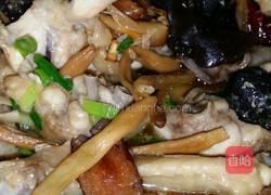 金针菜云耳蒸鸡的做法图解4