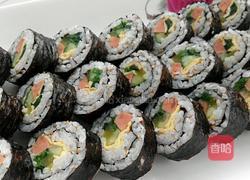 韩式紫菜包饭的做法图解11