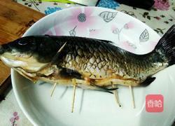 鲫鱼塞肉的做法图解9