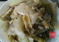 炒洋瓜豆的做法图解4