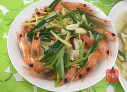 清蒸基围虾的做法图解5