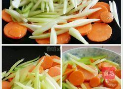 芹菜胡萝卜肉片的做法图解6