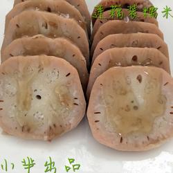 莲藕装糯米的做法[图]