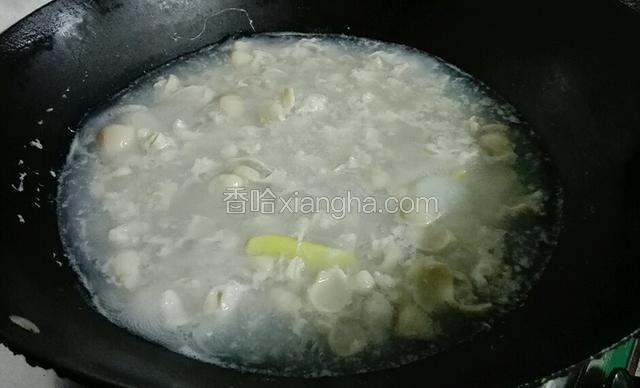 焯好水后捞出