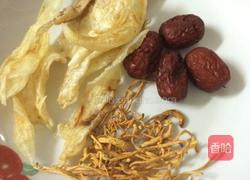 增强免疫力花胶虫草花红枣汤的做法图解1