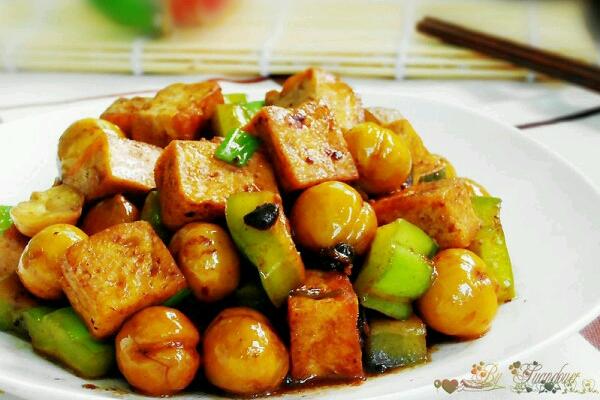 栗子烧豆腐