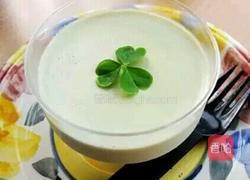 抹茶豆腐布丁的做法图解5