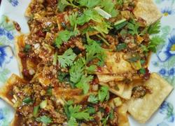 浇汁香煎豆干