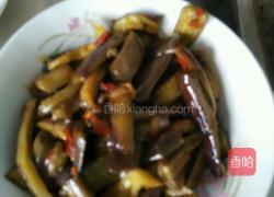 豆瓣酱炒茄子的做法图解4
