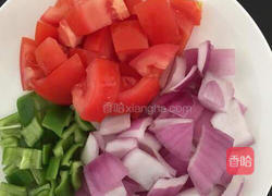 西红杮炖冻豆腐的做法图解1