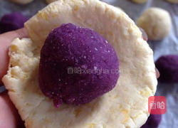 紫薯南瓜糯米糍［0基础&0油脂］的做法图解7