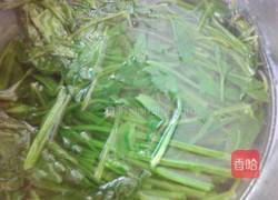 菠菜拌花生米的做法图解5