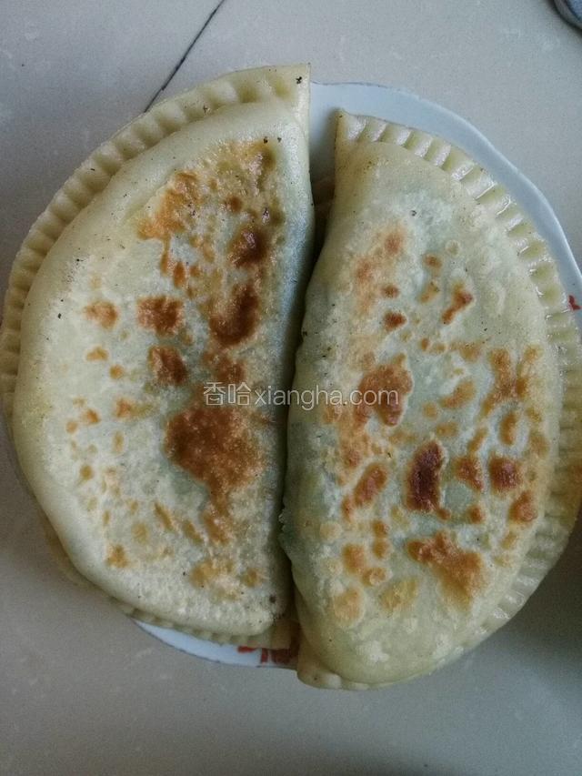 同样的料可做韭菜盒子