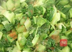 腌猪肉烩小白菜的做法图解7