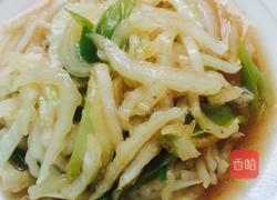 醋呛白菜帮的做法图解5