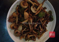 鲜菇肉丝的做法图解3