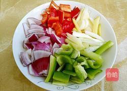 双椒豆腐干的做法图解3