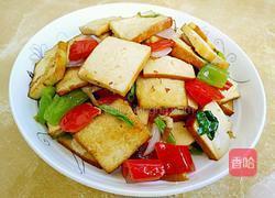 双椒豆腐干的做法图解9