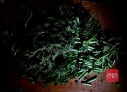 爆炒茼蒿的做法图解3