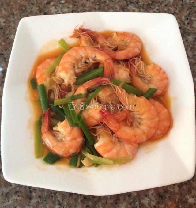 番茄酱焖大虾