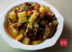 土豆烧排骨的做法图解10
